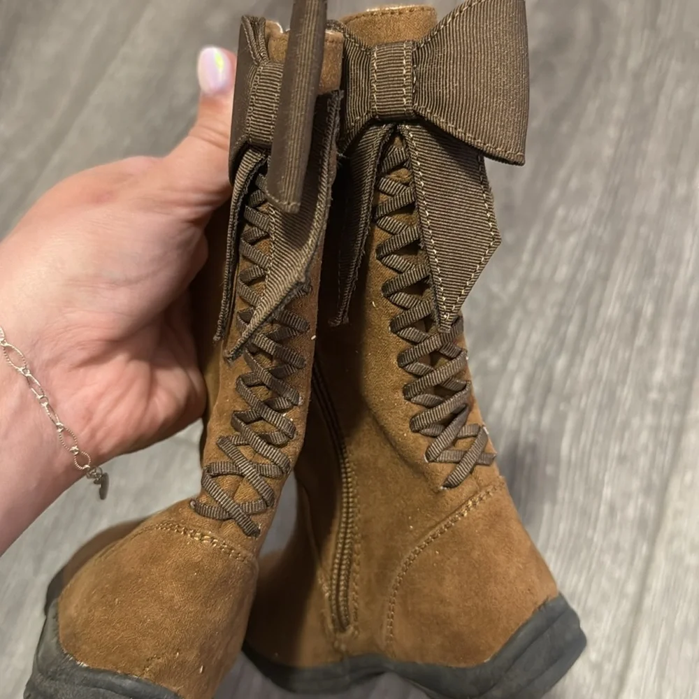 Kenneth Cole bow boots